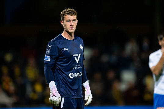 Värnamos målvakt Viktor Andersson