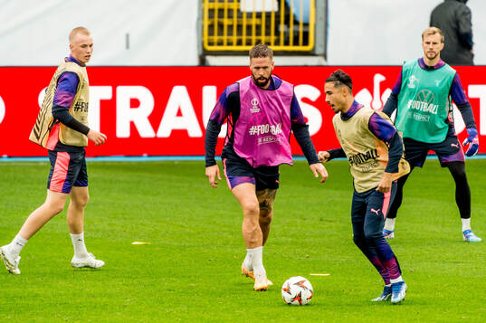 Daniel Gudjohnsen, Pontus Jansson, Adrian Skogmar and