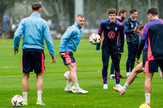 Bläddra bland fler bilder av Football, UEFA Europa League, Malmö FF, Training 