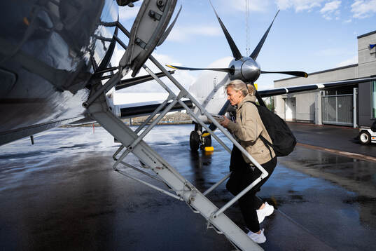 Josefine Rybrink of Häcken travel to London