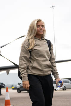 Matilda Nildén of Häcken travel to London