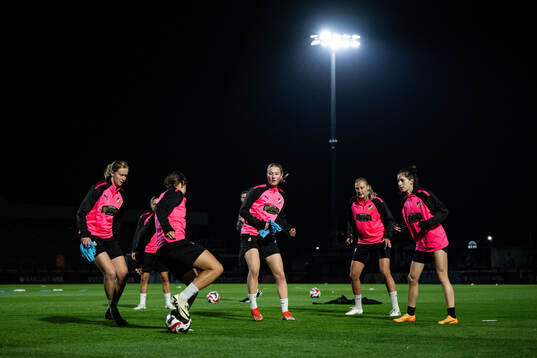 Emma Östlund, Alexandra Larsson, Elma Junttila Nelhage and