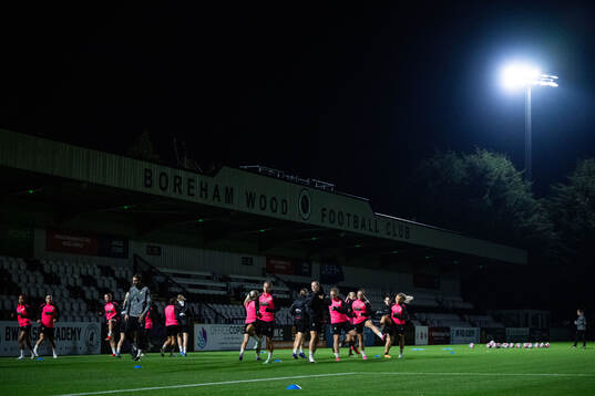 Bläddra bland fler bilder av Football, UEFA Women's Champions League Qualification, Häcken, Training