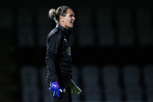 Goalkeeper Jennifer Falk