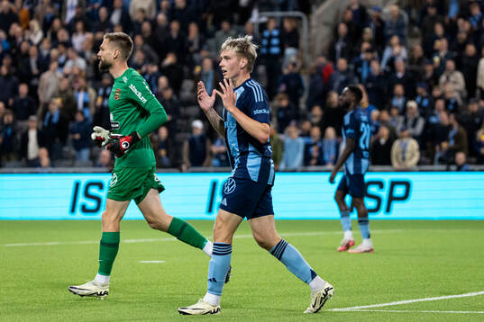 Djurgårdens Santeri Haarala deppar