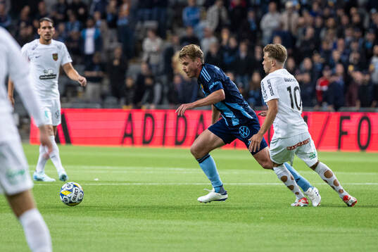 Djurgårdens Rasmus Schuller och Brommapojkarnas Wilmer