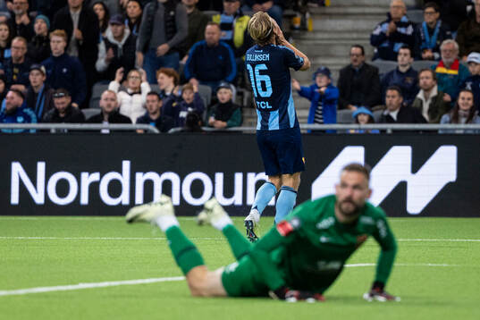 Djurgårdens Tobias Gulliksen deppar