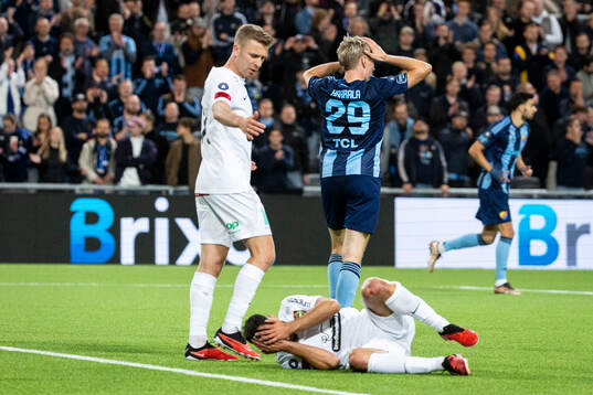 Djurgårdens Santeri Haarala deppar