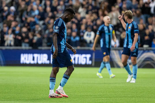Djurgårdens Tokmac Nguen deppar