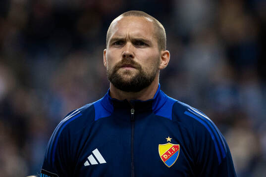 Djurgårdens målvakt Oscar Jansson