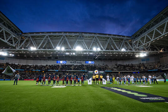 Djurgårdens och Brommapojkarnas spelare i lineup