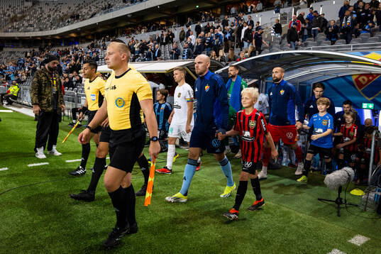 Djurgårdens och Brommapojkarnas spelare i lineup