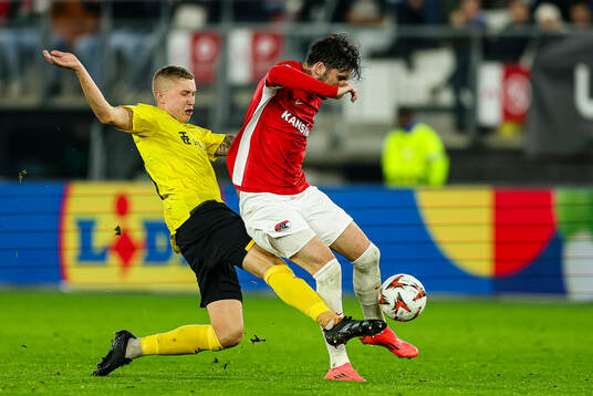 ALKMAAR - 25-09-2024, AFAS Stadium. UEFA Europa League,