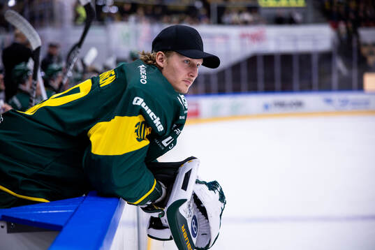 Björklövens målvakt Joona Voutilainen