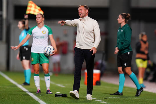 Coach Martin Sjögren of Hammarby