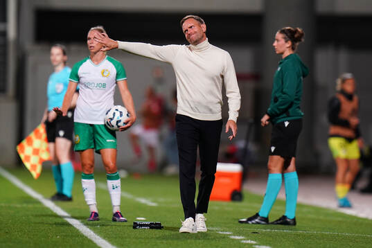 Coach Martin Sjögren of Hammarby