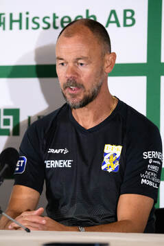 IFK Göteborgs assisterande tränare Joachim Björklund vid