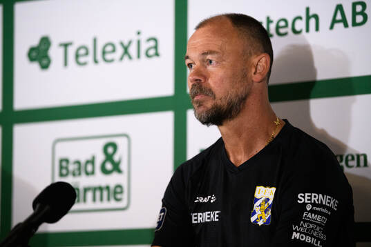 IFK Göteborgs assisterande tränare Joachim Björklund vid