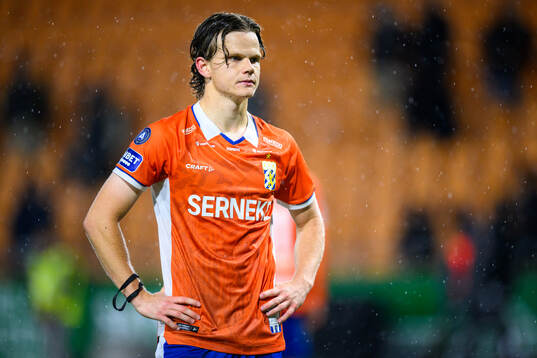 IFK Göteborgs Kolbeinn Thordarson deppar