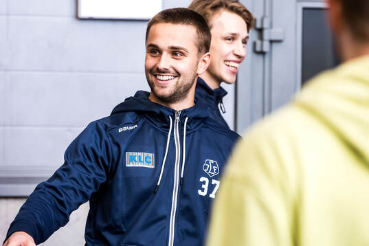 Leksands målvakt Jakob Hellsten