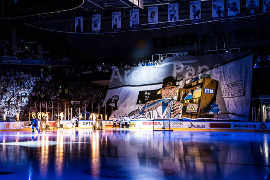 Tifo innan matchdag