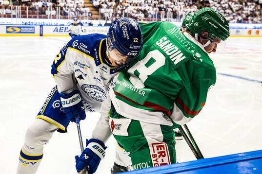 Leksands Lukas Vejdemo och Rögles Linus Sandin