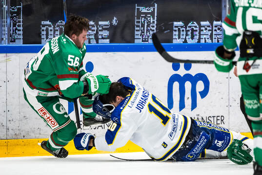 Rögles Filip Johansson och Leksands Anton Johansson