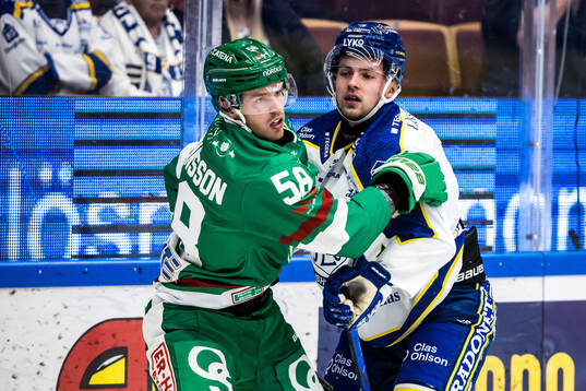 Rögles Filip Johansson och Leksands Fred Nilsson