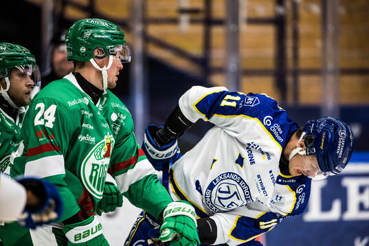 Rögles Mattias Göransson och Leksands Martin Karlsson