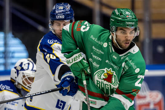 Leksands Axel Rindell och Rögles Anton Bengtsson