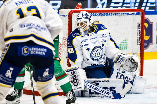 Leksands målvakt Mantas Armalis