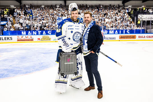 Leksands målvakt Mantas Armalis utsedd till matchens lirare