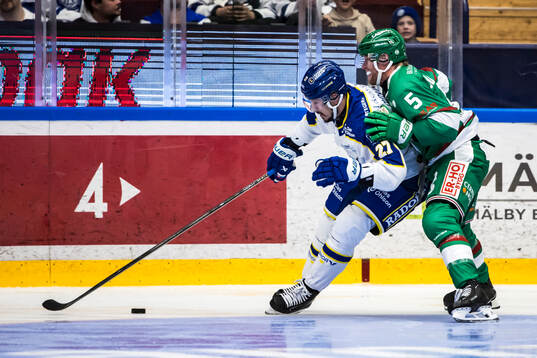 Leksands Marek Hrivik och Rögles Ludvig Claesson