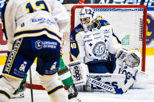Leksands målvakt Mantas Armalis