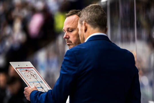 Leksands assisterande tränare Mikael Karlberg