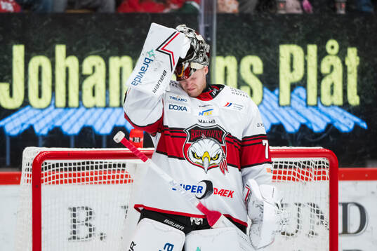 Malmö Redhawks målvakt Daniel Marmenlind