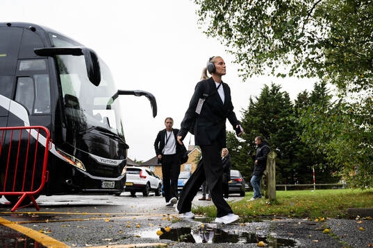 Goalkeeper Jennifer Falk and Josefine Rybrink of Häcken