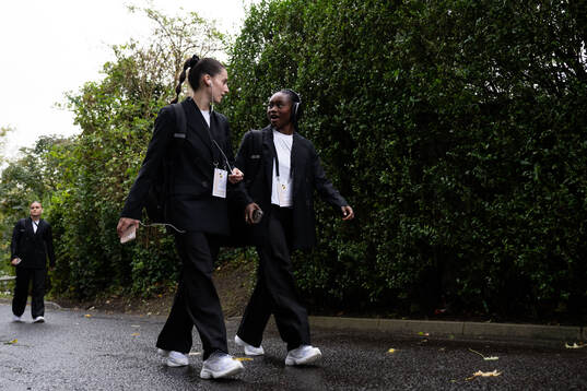 Clarissa Larisey and Monica Jusu Bah of Häcken