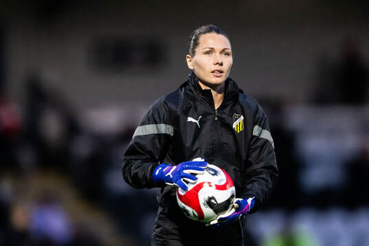 Goalkeeper Jennifer Falk of Häcken