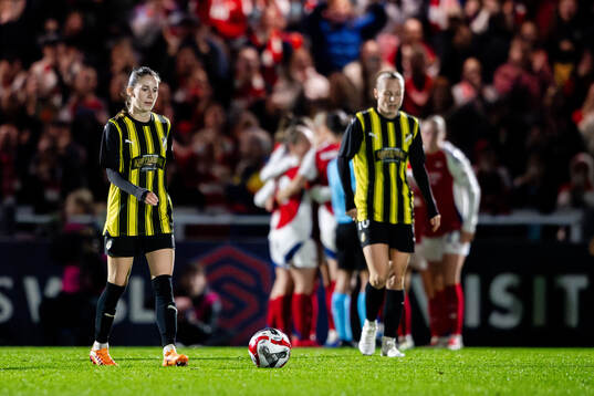 Clarissa Larisey of Häcken looks dejected