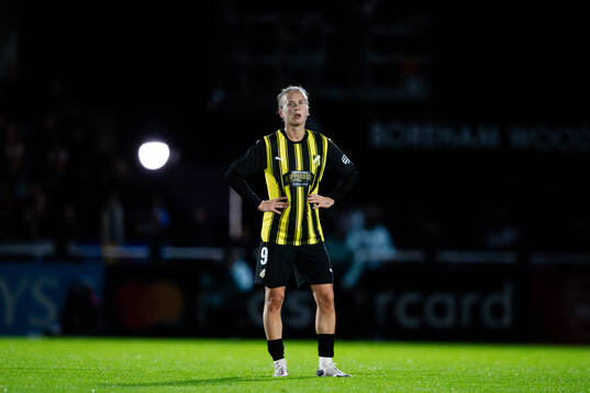 Filippa Curmark of Häcken looks dejected