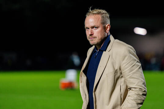 Head coach Jonas Eidevall of Arsenal
