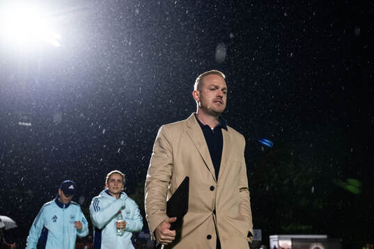 Head coach Jonas Eidevall of Arsenal