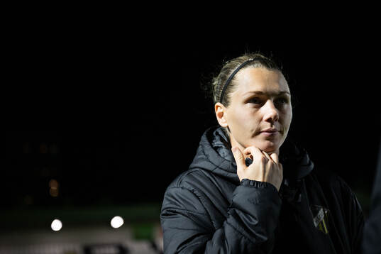 Goalkeeper Jennifer Falk of Häcken