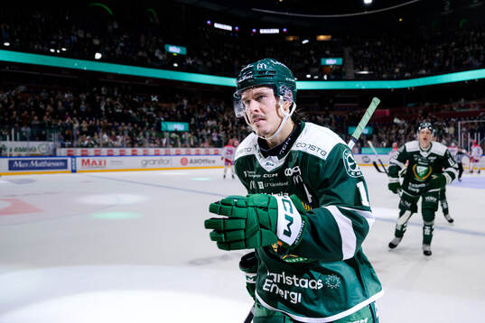 Färjestads Joakim Nygård jublar