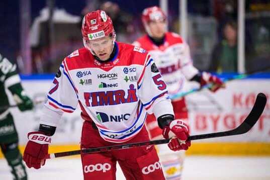 Timrås Anton Wedin deppar
