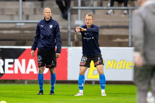 Halmstads Andreas Johansson och Joel Allansson