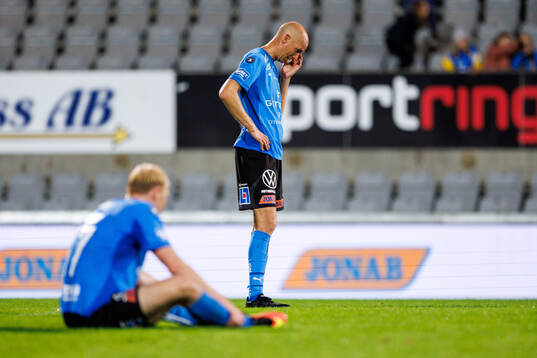 Halmstads Andreas Johansson deppar