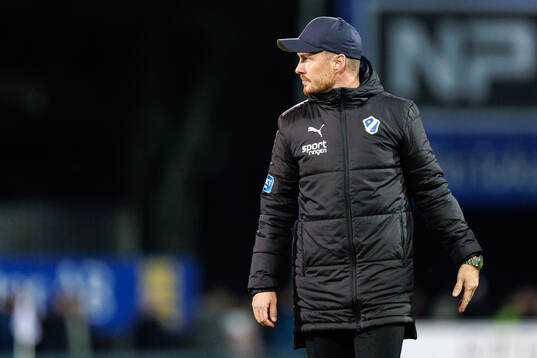 Halmstads huvudtränare Johan Lindholm