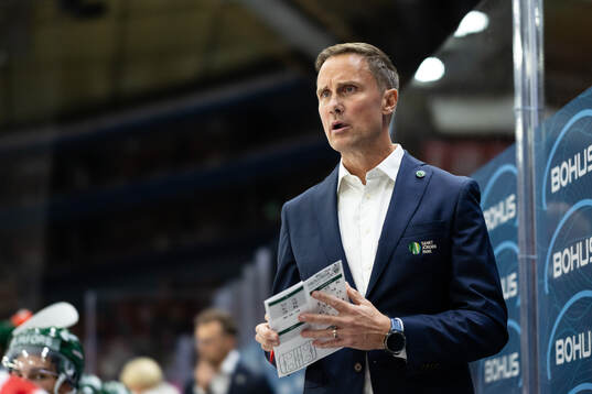 Frölundas tränare Roger Rönnberg